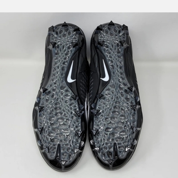 Nike Alpha Menace Pro 2 Mid Men\'s Football Cleats Black aq3209-002 Sz 13.5 NEW
